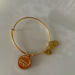 Alex & ani “sand dollar” bracelet
